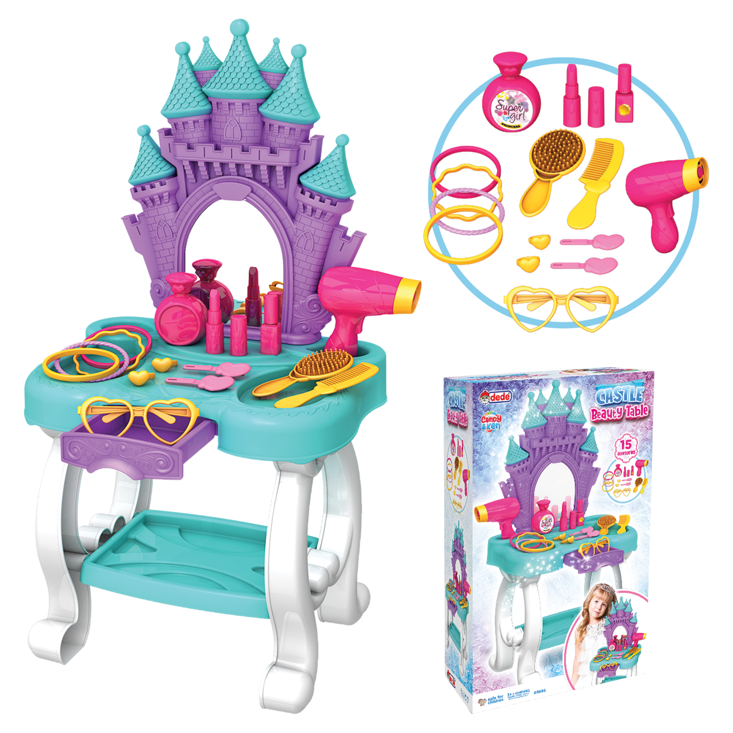 Игрушка Dede туалетный столик - фото 1