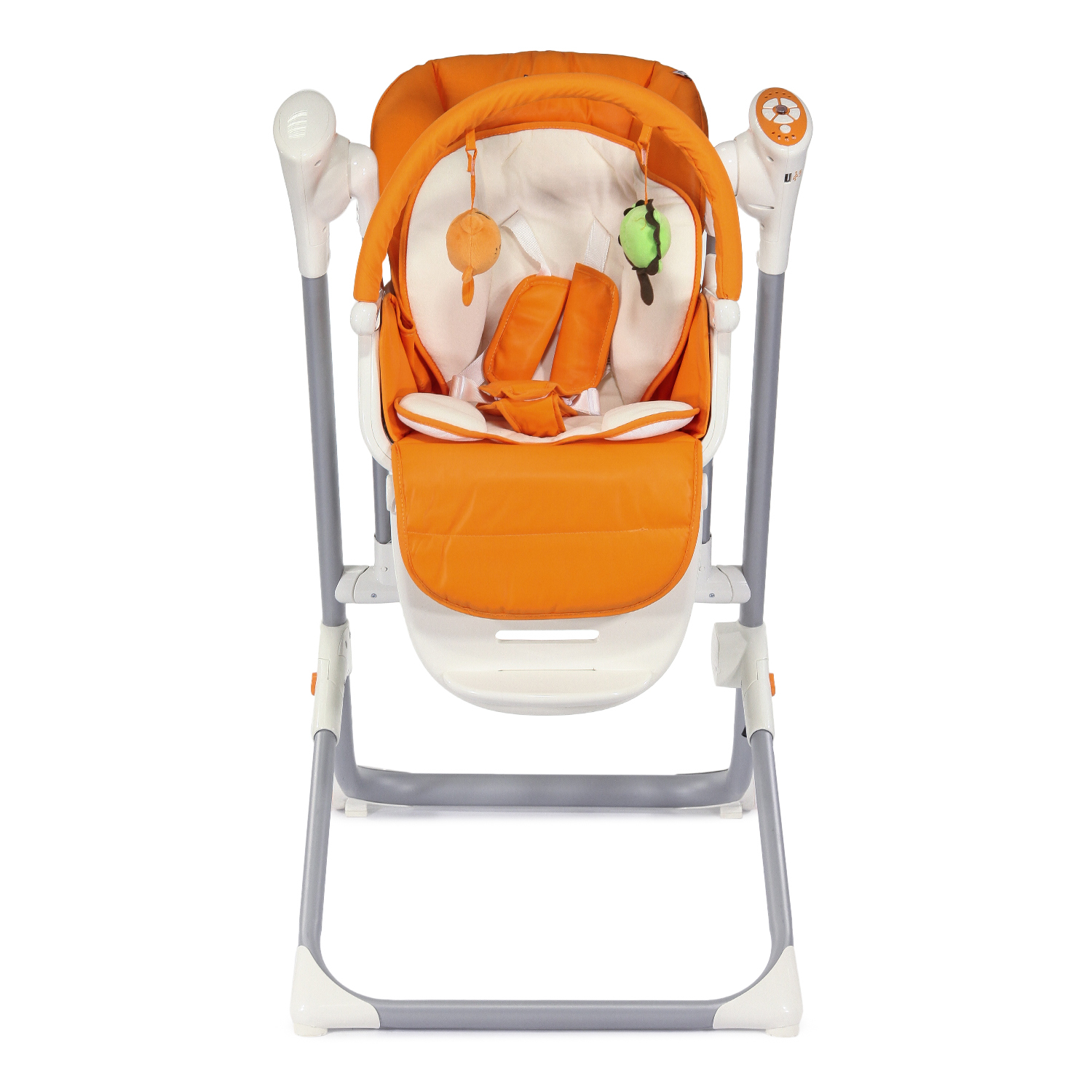 Стульчик для кормления Babyton Orange 2 в 1 - фото 13