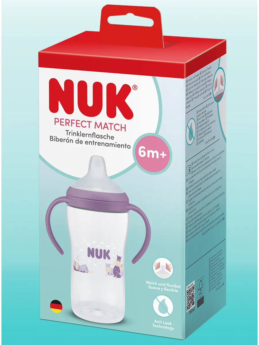 Бутылочка Nuk 260 мл 1 шт. - фото 1