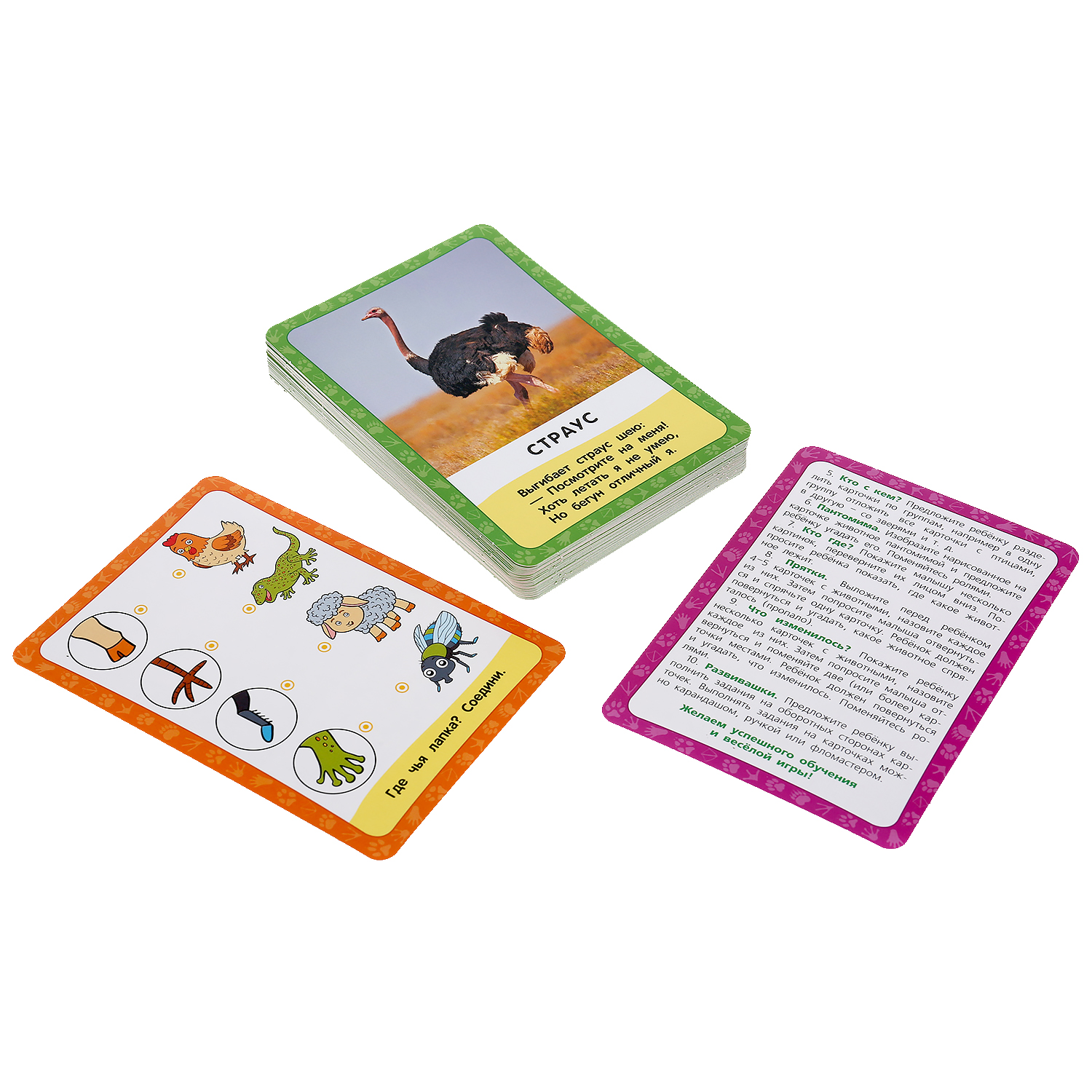 Настольная игра Умные игры Карточки Домашние животные - фото 4