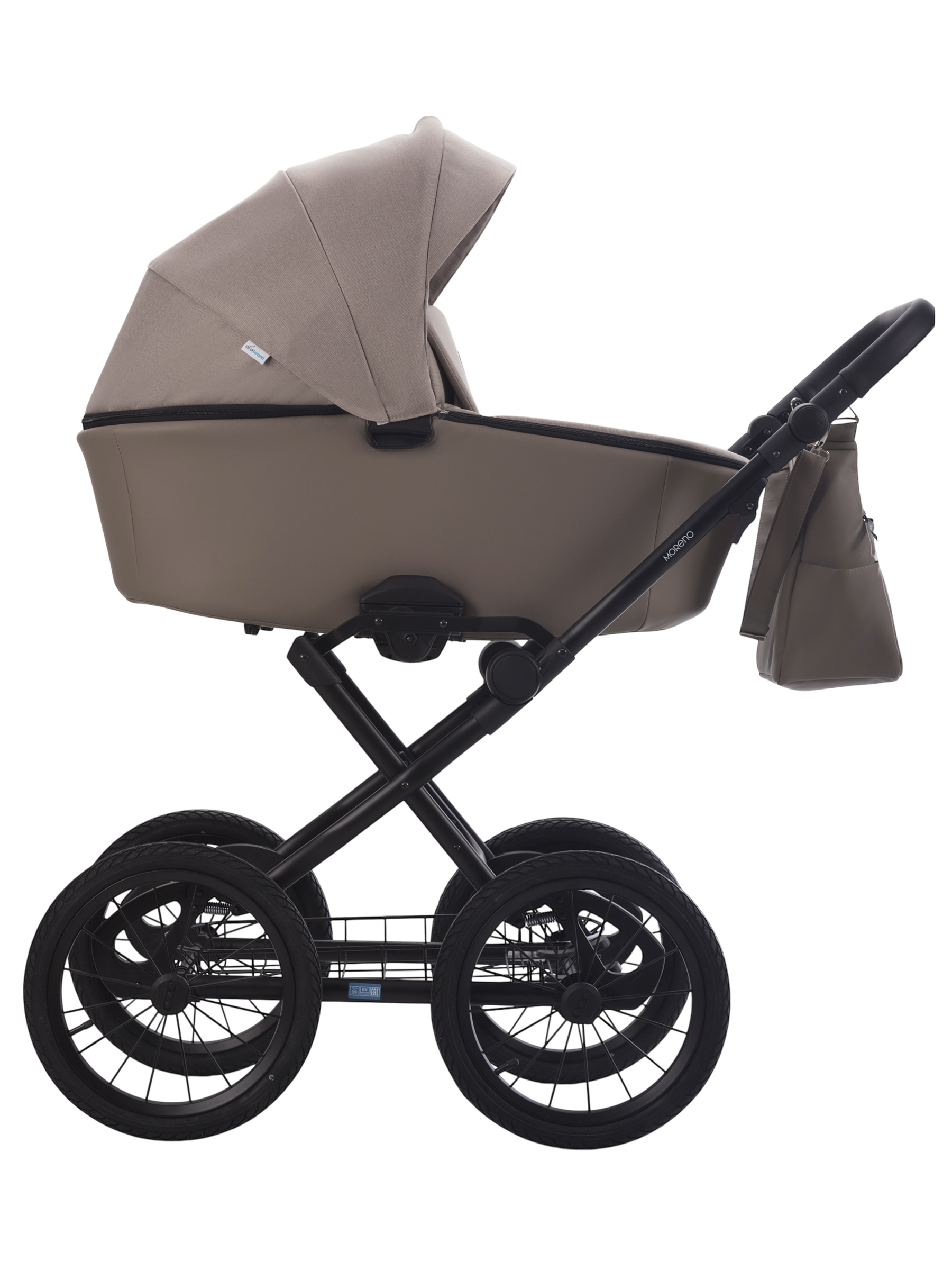Коляска 2в1 Aroteam Moreno SL New 06 темно-бежевый - фото 2