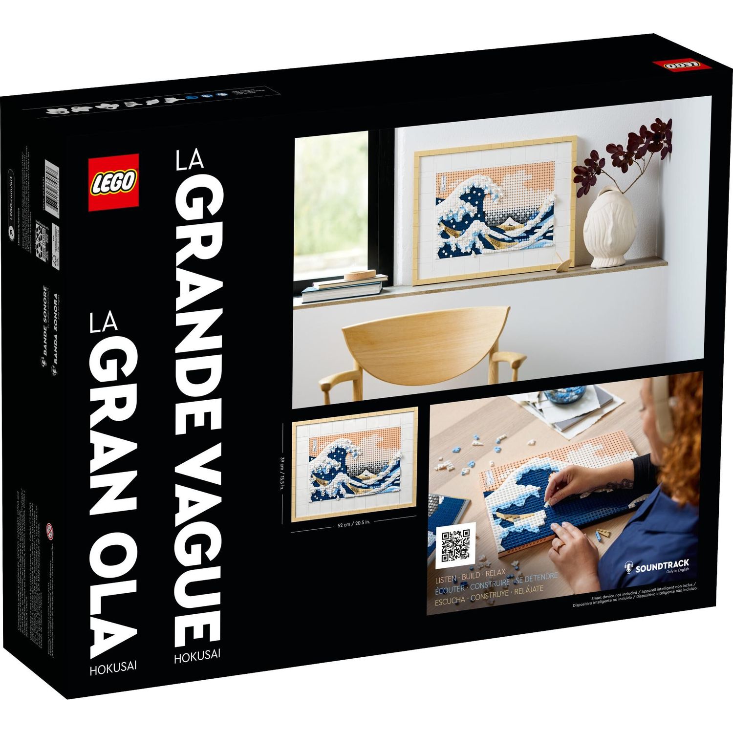 Конструктор LEGO Art Hokusai The Great Wave 1810 дет. - фото 4