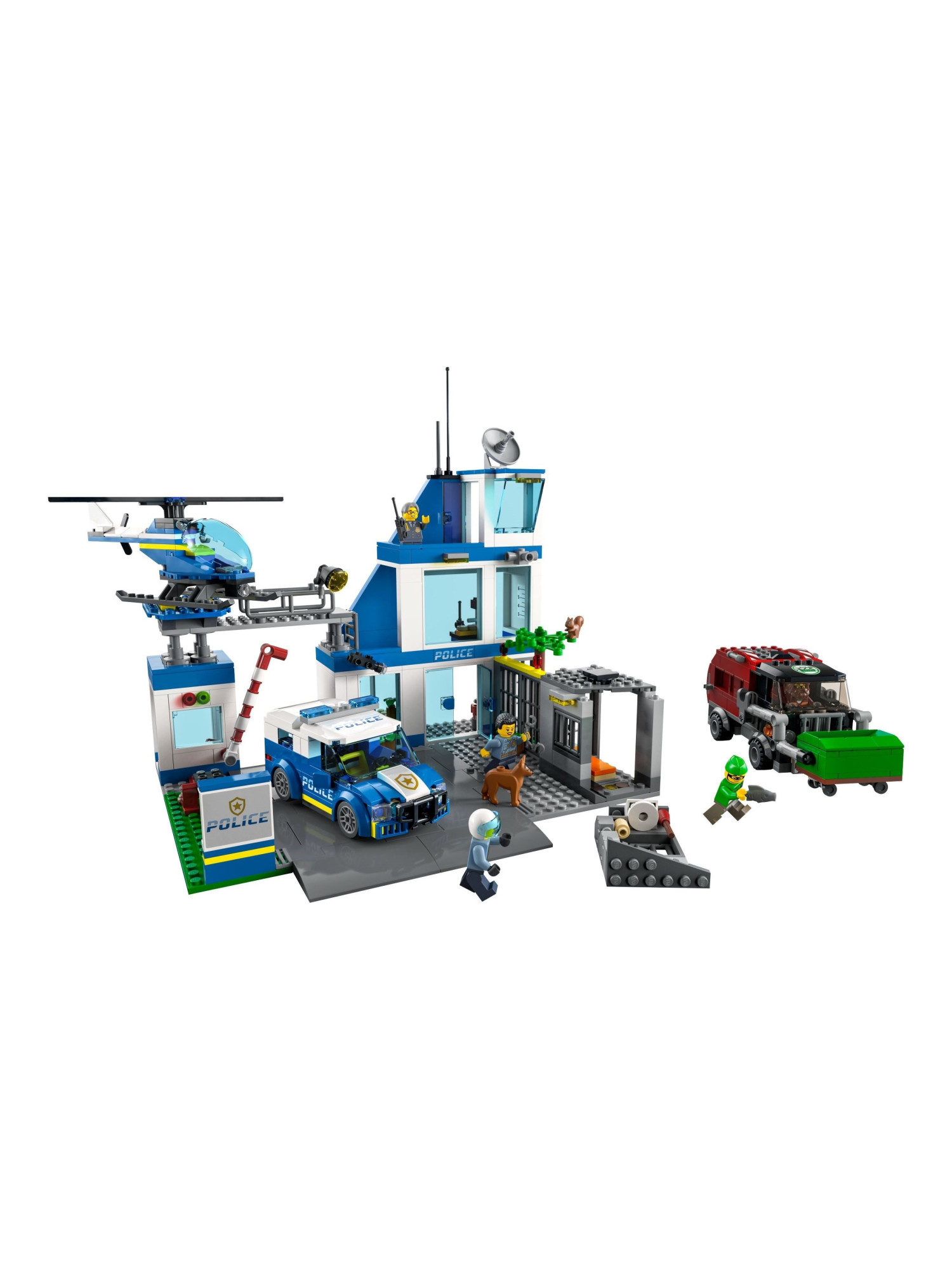 Конструктор LEGO City Полицейский участок 668 дет. - фото 3