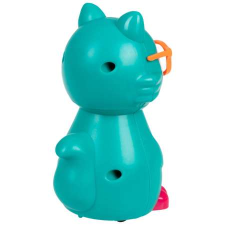 Игрушка инерционная 1TOY Весёлая Белка бирюзовый