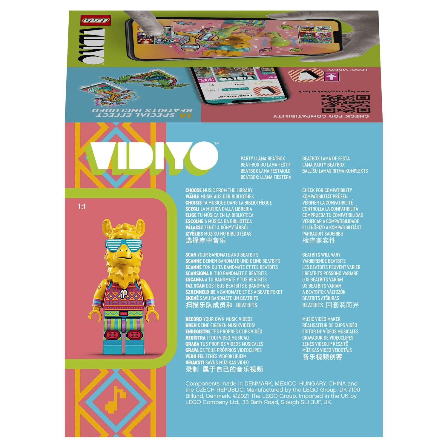 Конструктор LEGO VIDIYO Битбокс Любителя вечеринок 82 дет. - фото 3