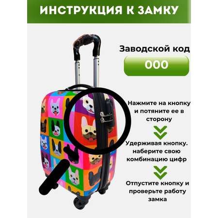 Чемодан LATS Собаки