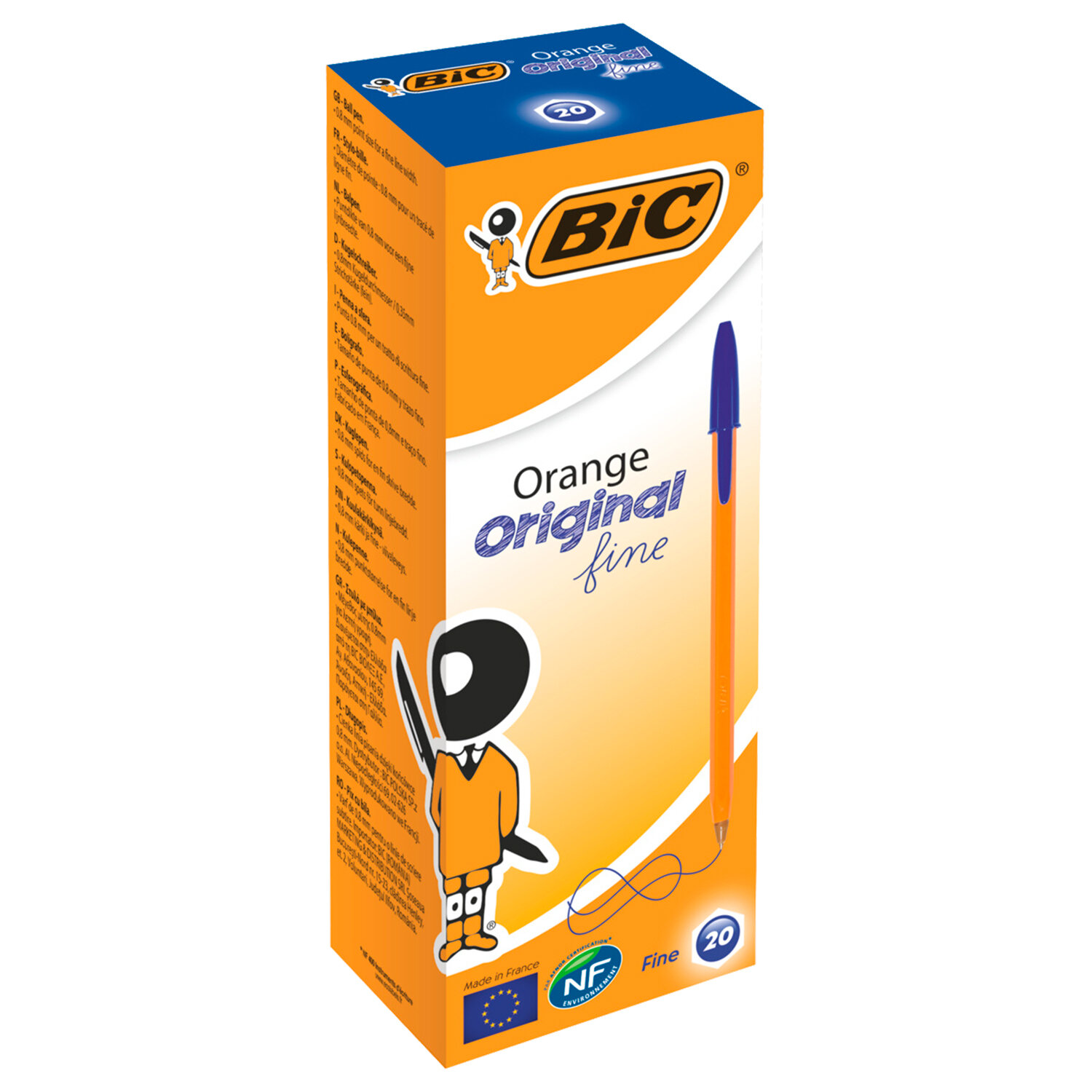 Ручка шариковая BIC 20 шт. - фото 7