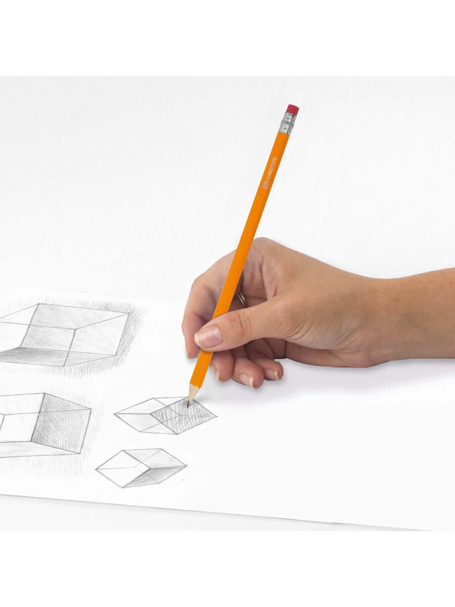 Карандаши чернографитные Brauberg 12 шт. - фото 13