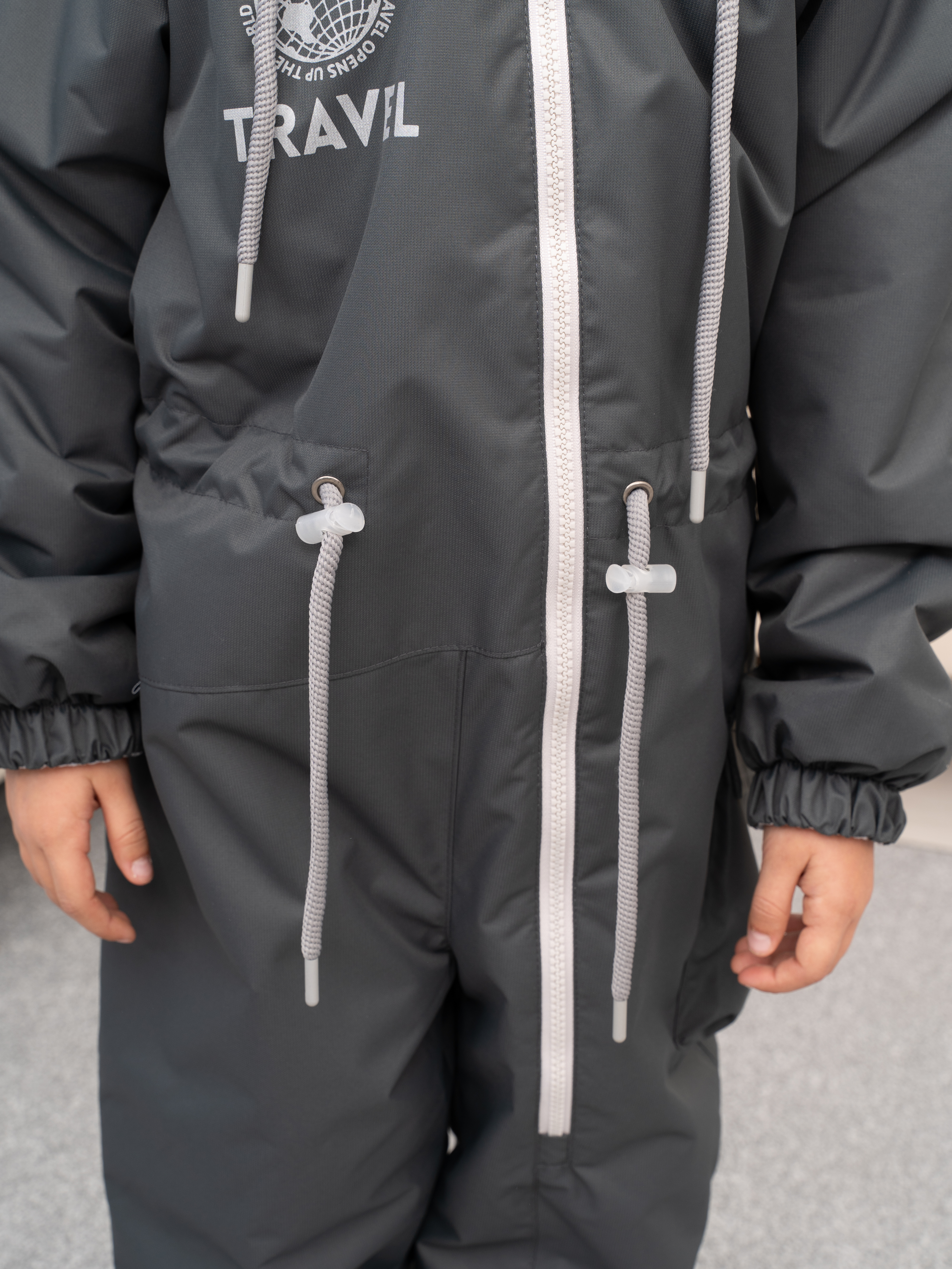 Комбинезон Arctic kids 30-029 серый - фото 13