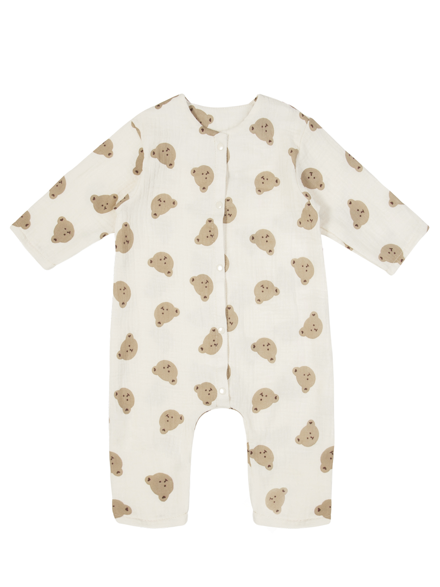 Изображение товара Летний хлопковый комбинезон из муслина Токио для малышей 62 размера Изображение товара Летний хлопковый комбинезон из муслина Токио для малышей 62 размера