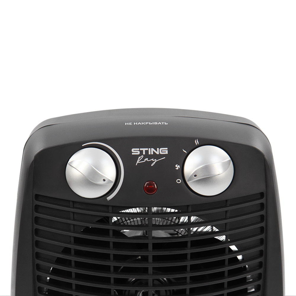 Обогреватель тепловая пушка STINGRAY ST-FH1046A тепловентилятор черный жемчуг - фото 14