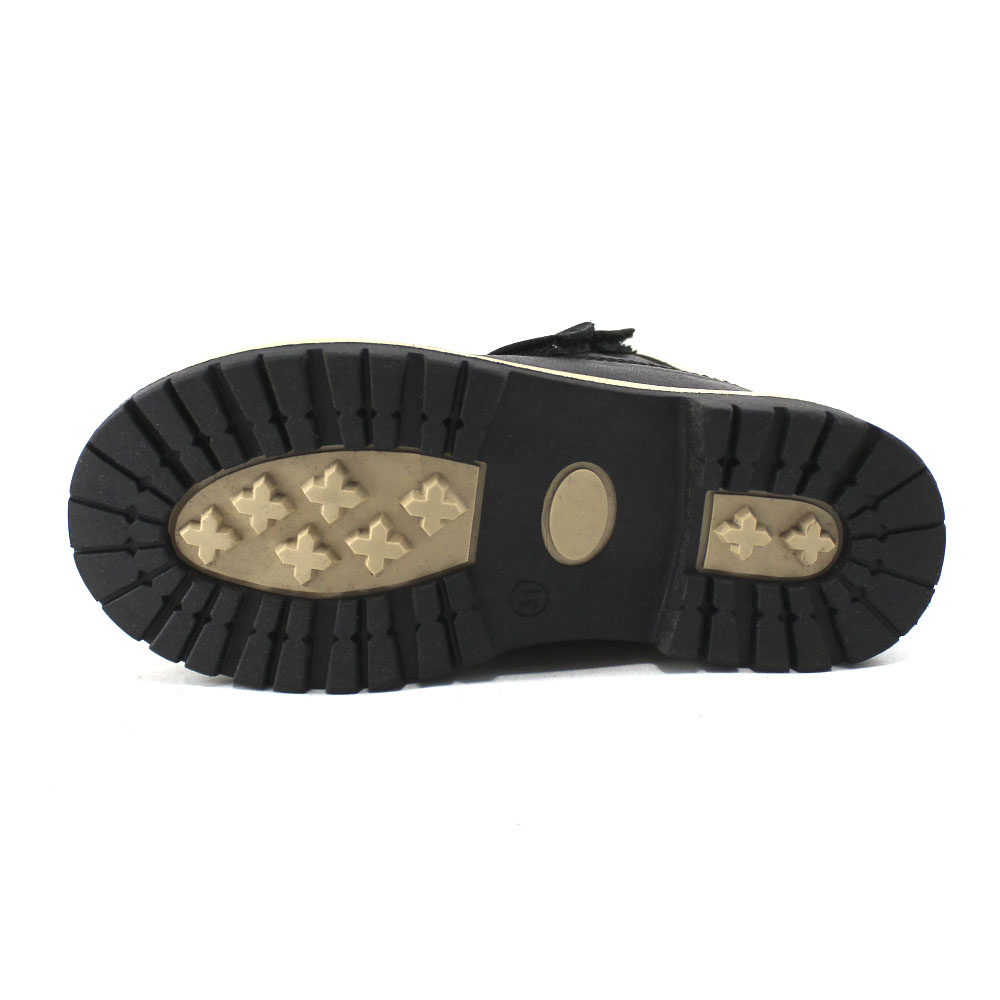 Ботинки BEST.A L505Z-SV BEST.A Ботинки для мальчика,черная кожа - фото 5