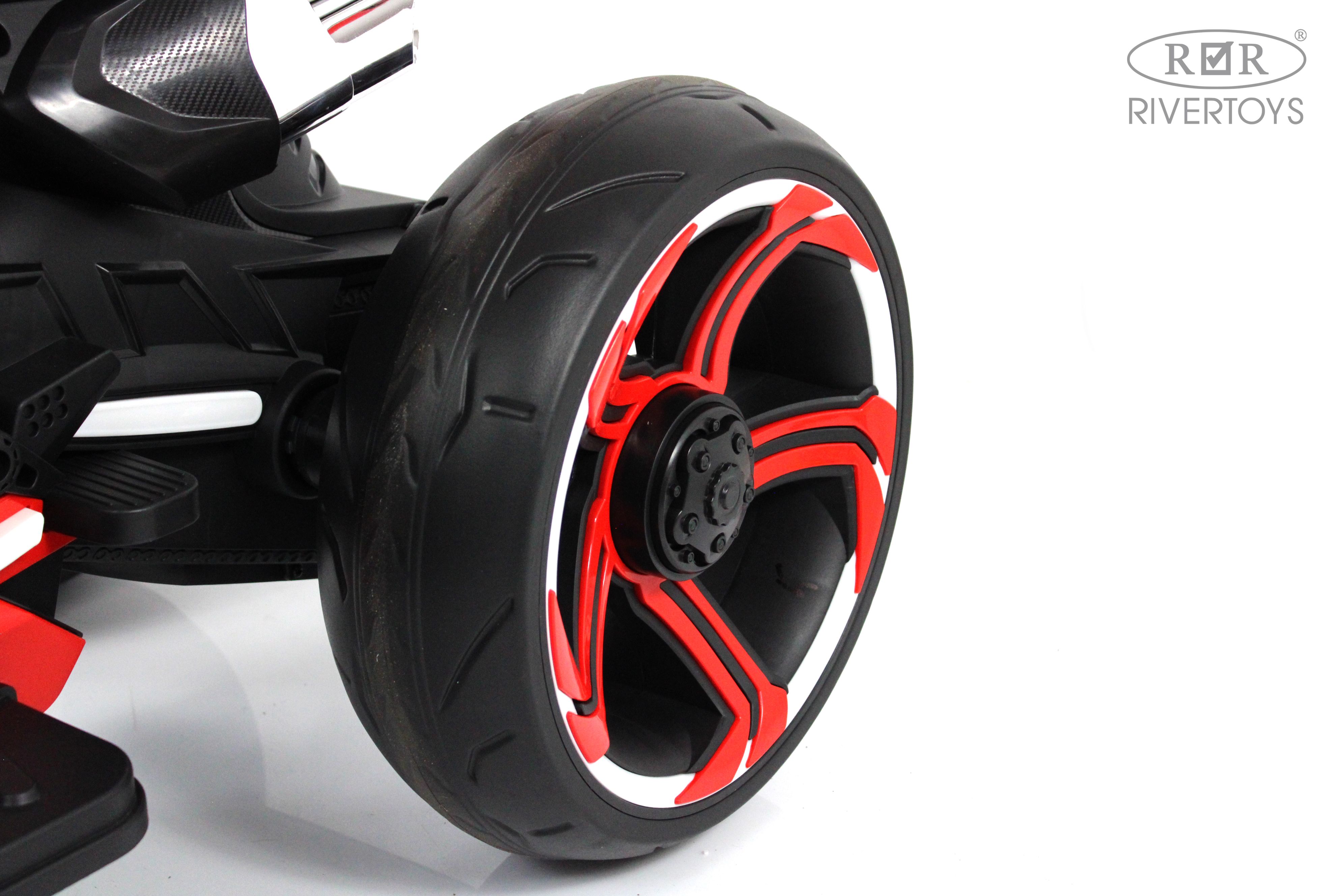 Электромобиль RIVERTOYS C111MC-RED - фото 10