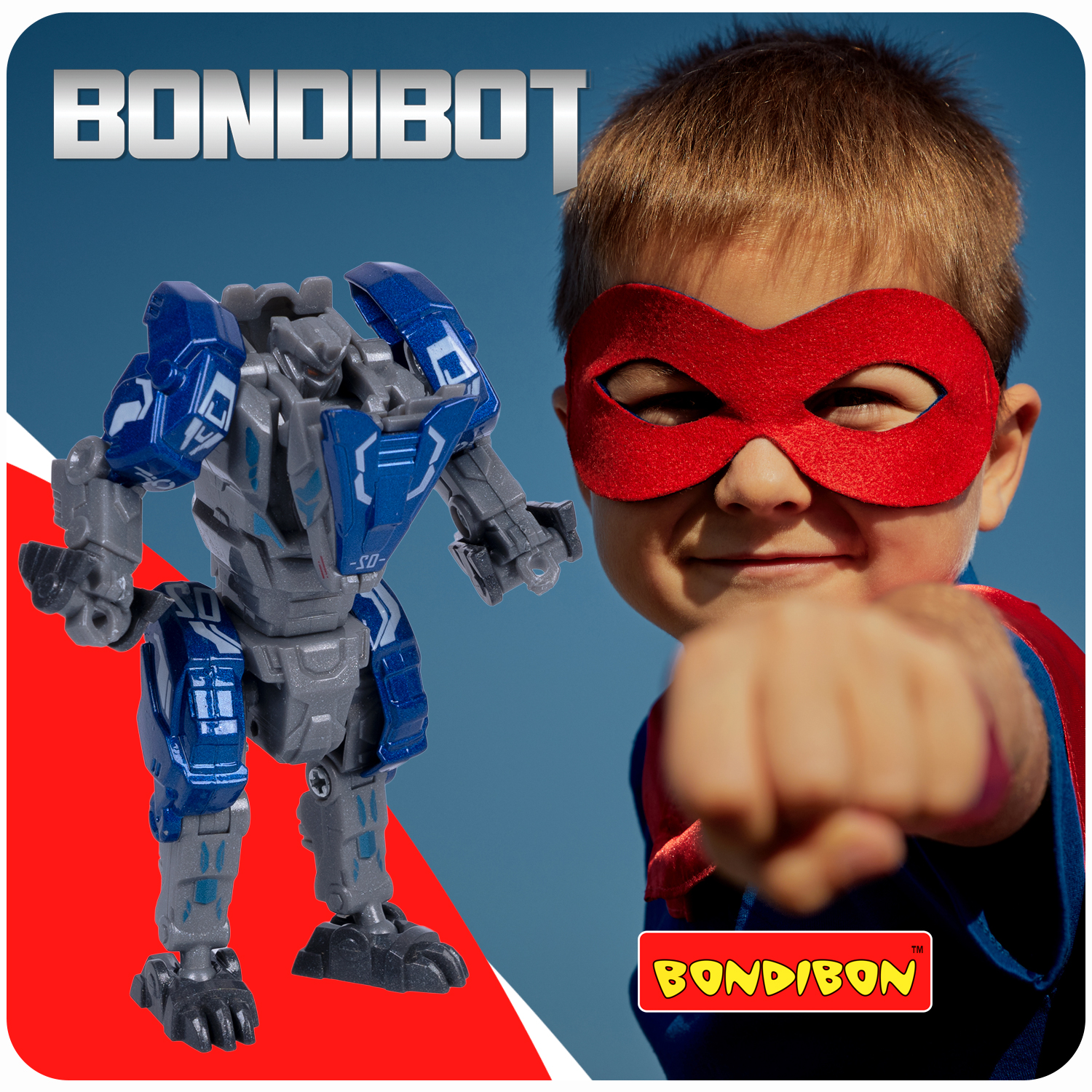 Фигурка Bondibon трансформер Робот Животное 2в1 - фото 11