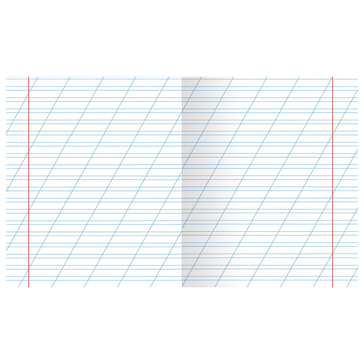 Тетрадь Hatber косая линейка 12 лист. - фото 3