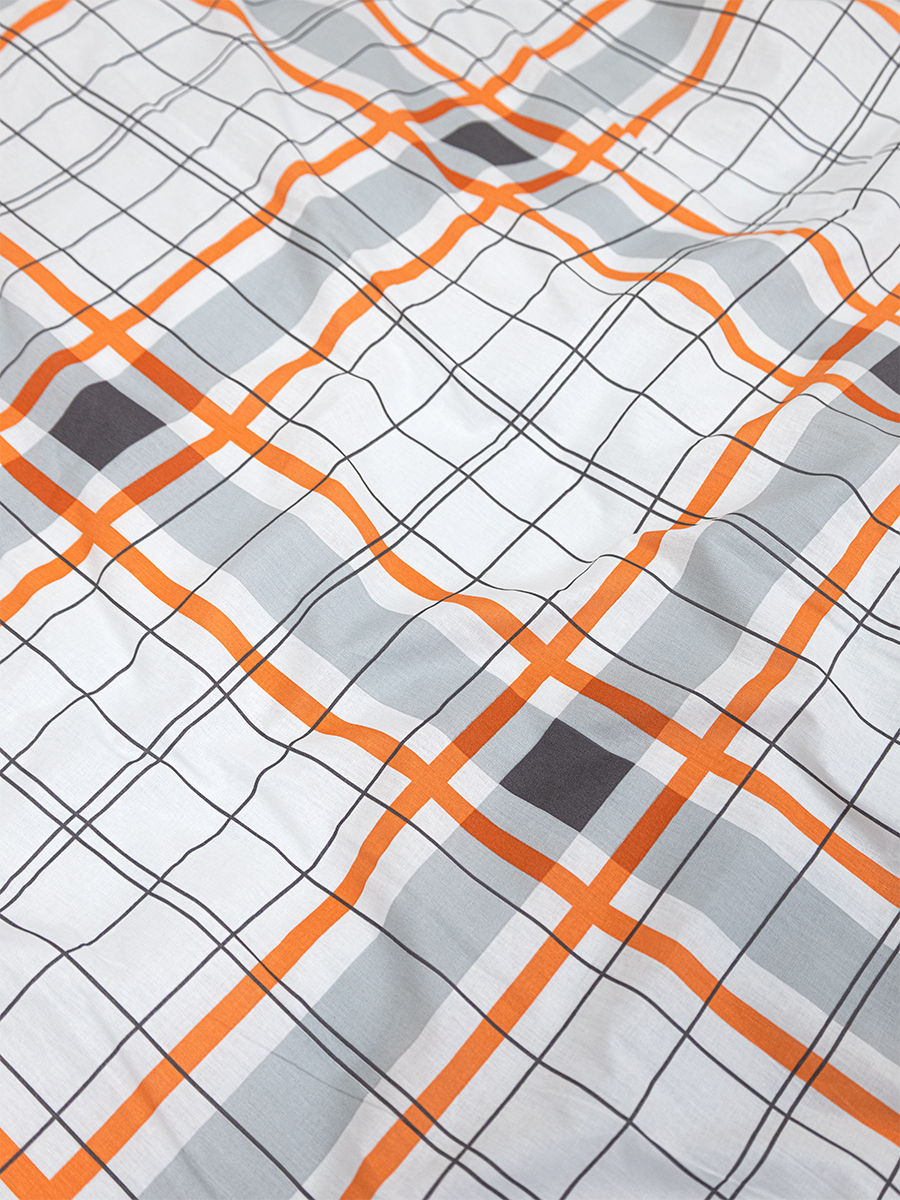 Комплект постельного белья BRAVO поплин Аранса двуспальный 4 предм. - фото 9