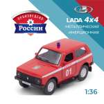 Пожарная машина . LADA LADA NIVA/ЛАДА НИВА 1:34 в ассортименте