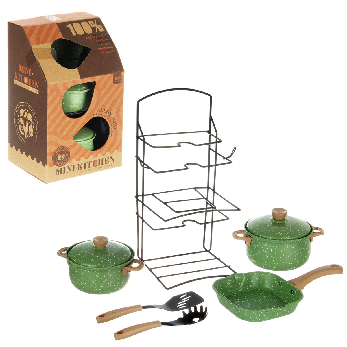 Игрушка Veld Co посуда 8 предм. - фото 1