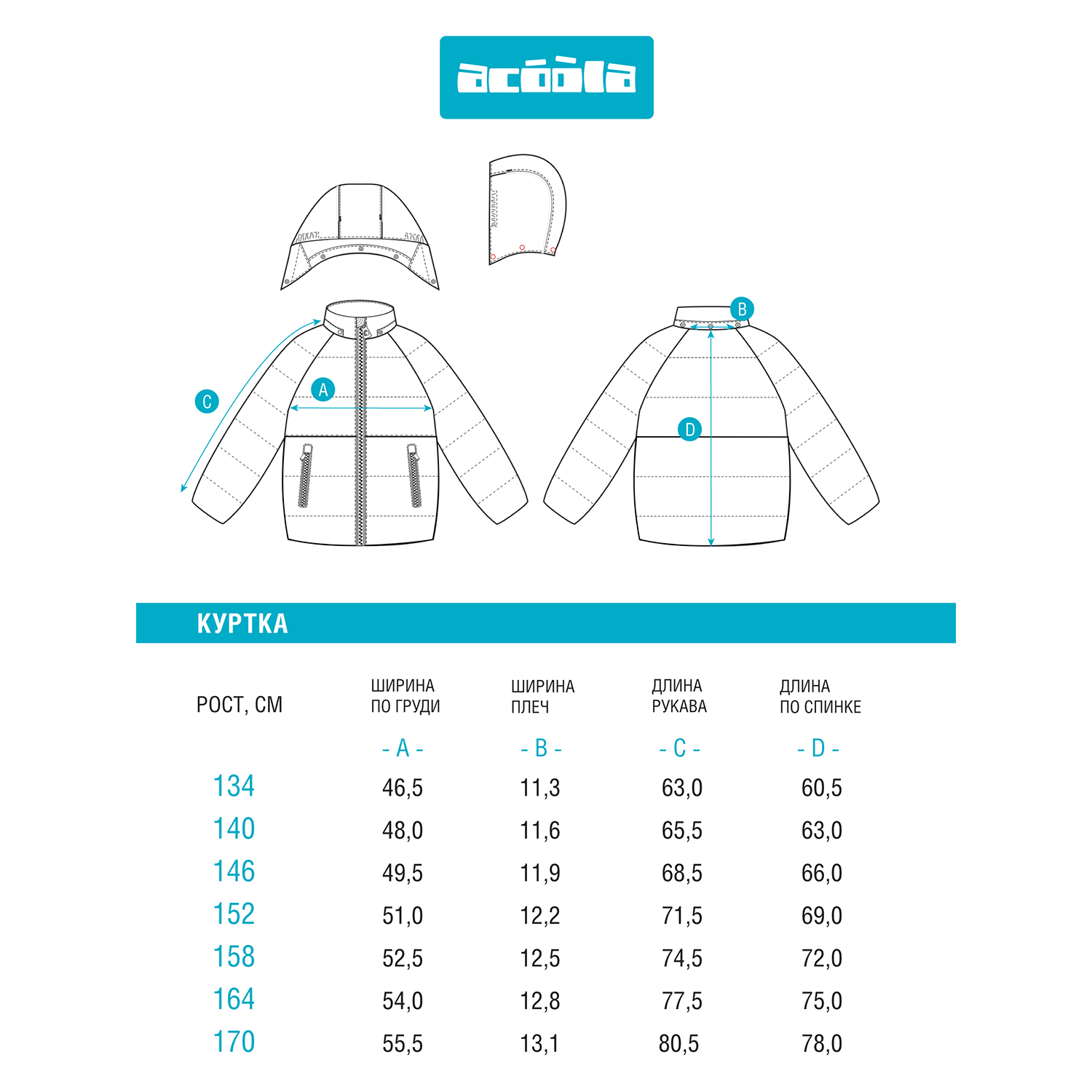 Куртка Acoola 20310650006_0073189 - фото 16