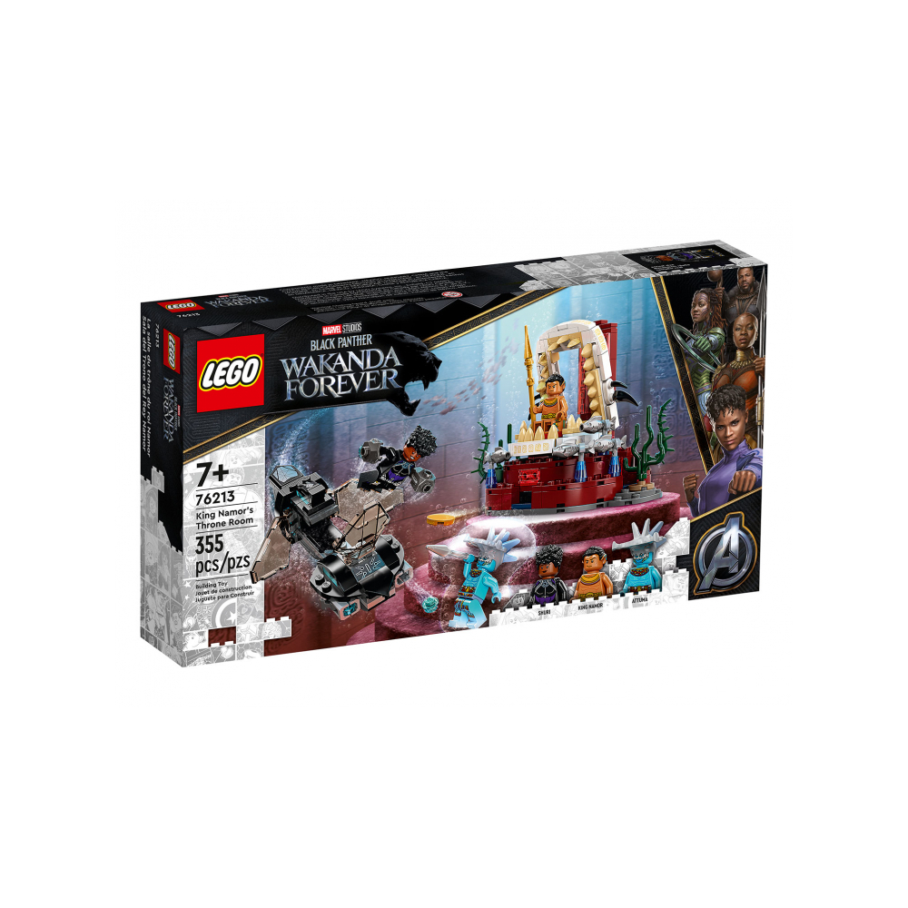 Конструктор LEGO Marvel Super Heroes Тронный зал Нэмора 76213 675 дет. - фото 1