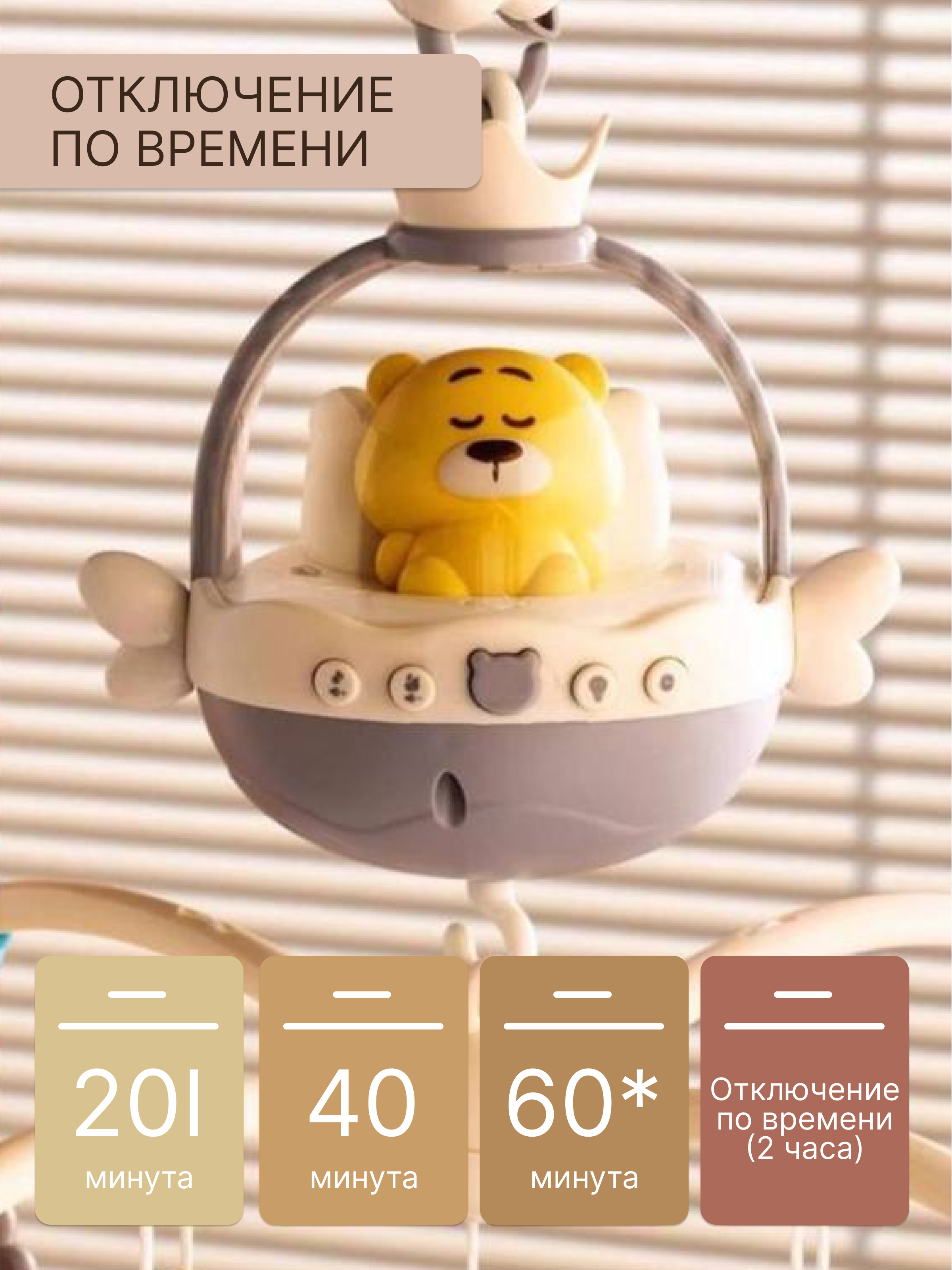 Мобиль MyMoon с проектором - фото 3