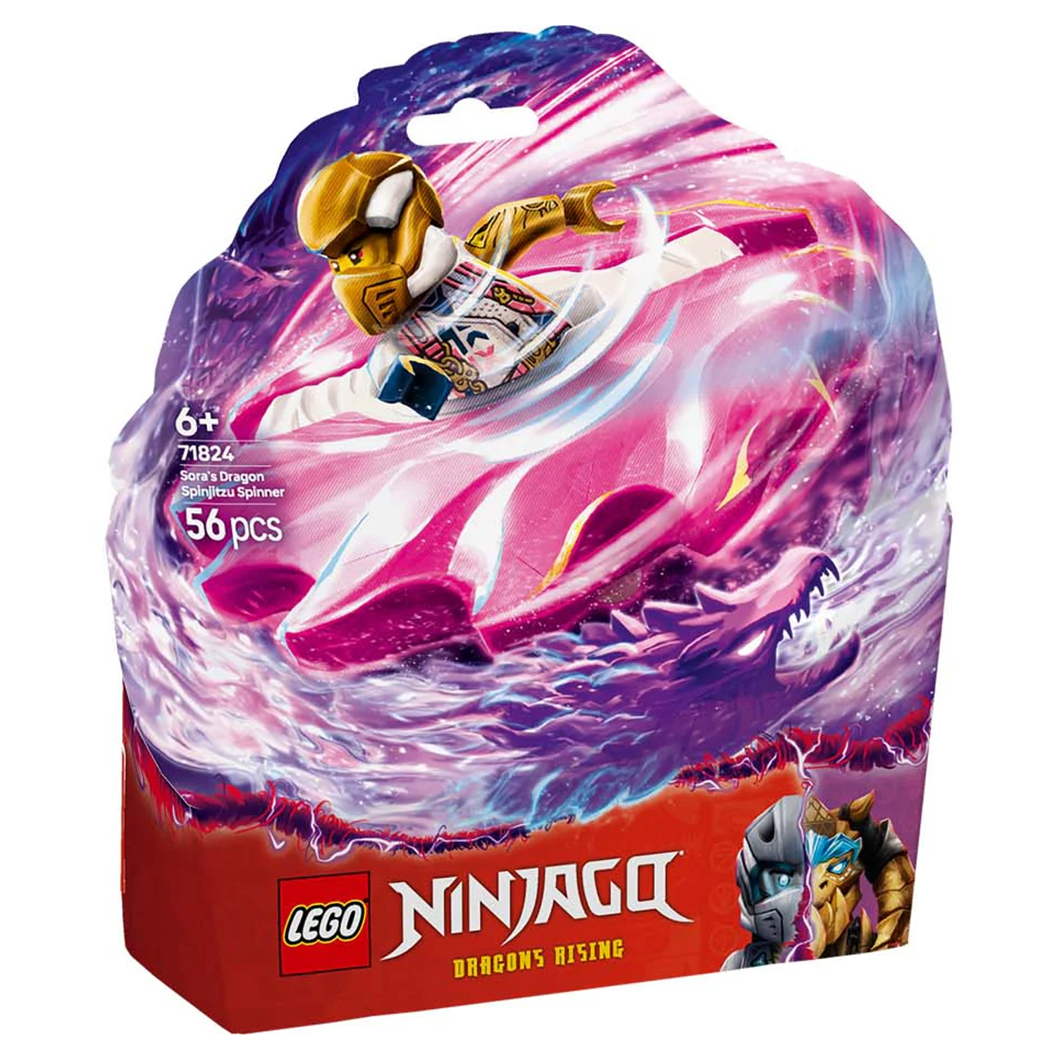 Конструктор LEGO NINJAGO Спиннер Кружитцу Дракона Соры 56 дет. - фото 8