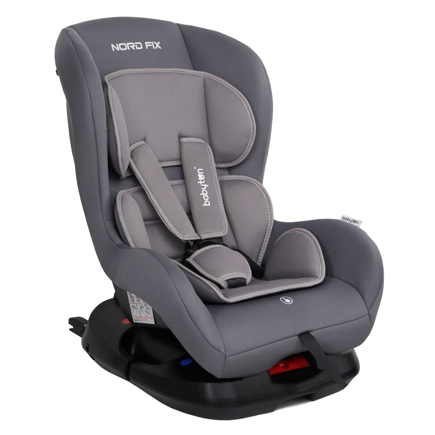 Автокресло Babyton Nord Fix Grey Isofix 0+/1 (0-18 кг) - фото 14