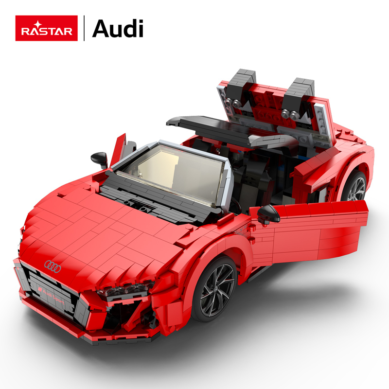 Конструктор Rastar Audi R8 Spyder блочный - фото 6