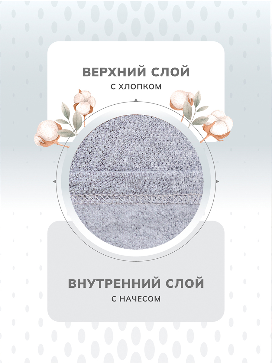 Термобелье Montero Outdoor MCLCCB0102/светлосерый - фото 6
