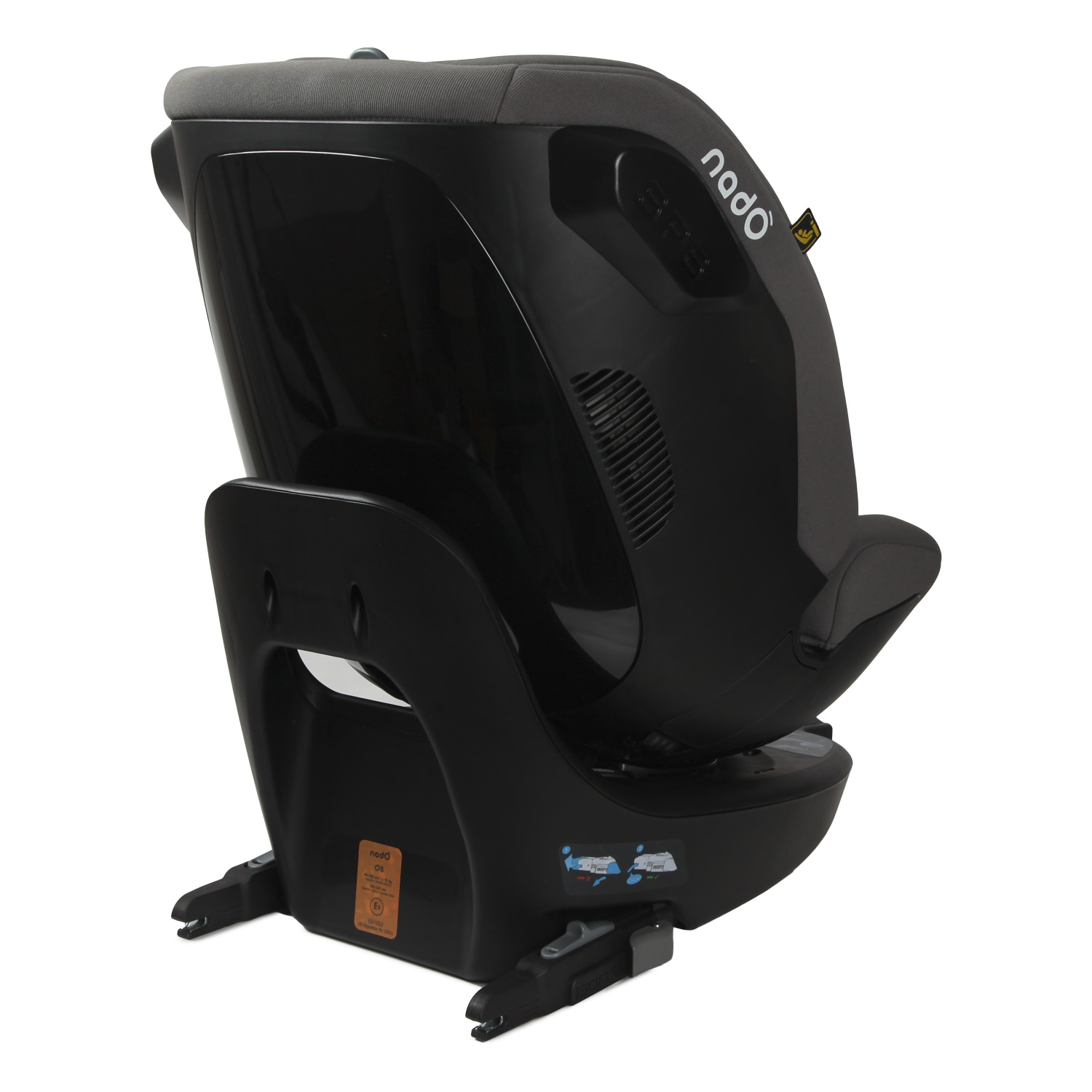 Автокресло nado Coconut ash Isofix 0+/1/2 (0-25 кг) - фото 30