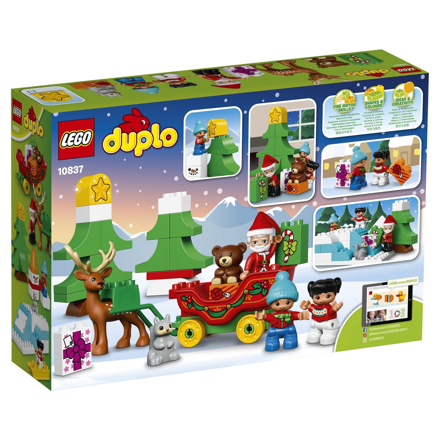 Конструктор LEGO DUPLO Новый год блочный - фото 3