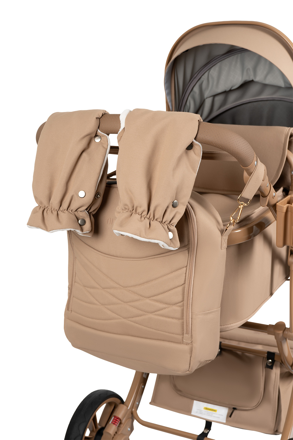 Коляска трансформер Aimile Авантюрист / Adventurer бежевый - фото 14