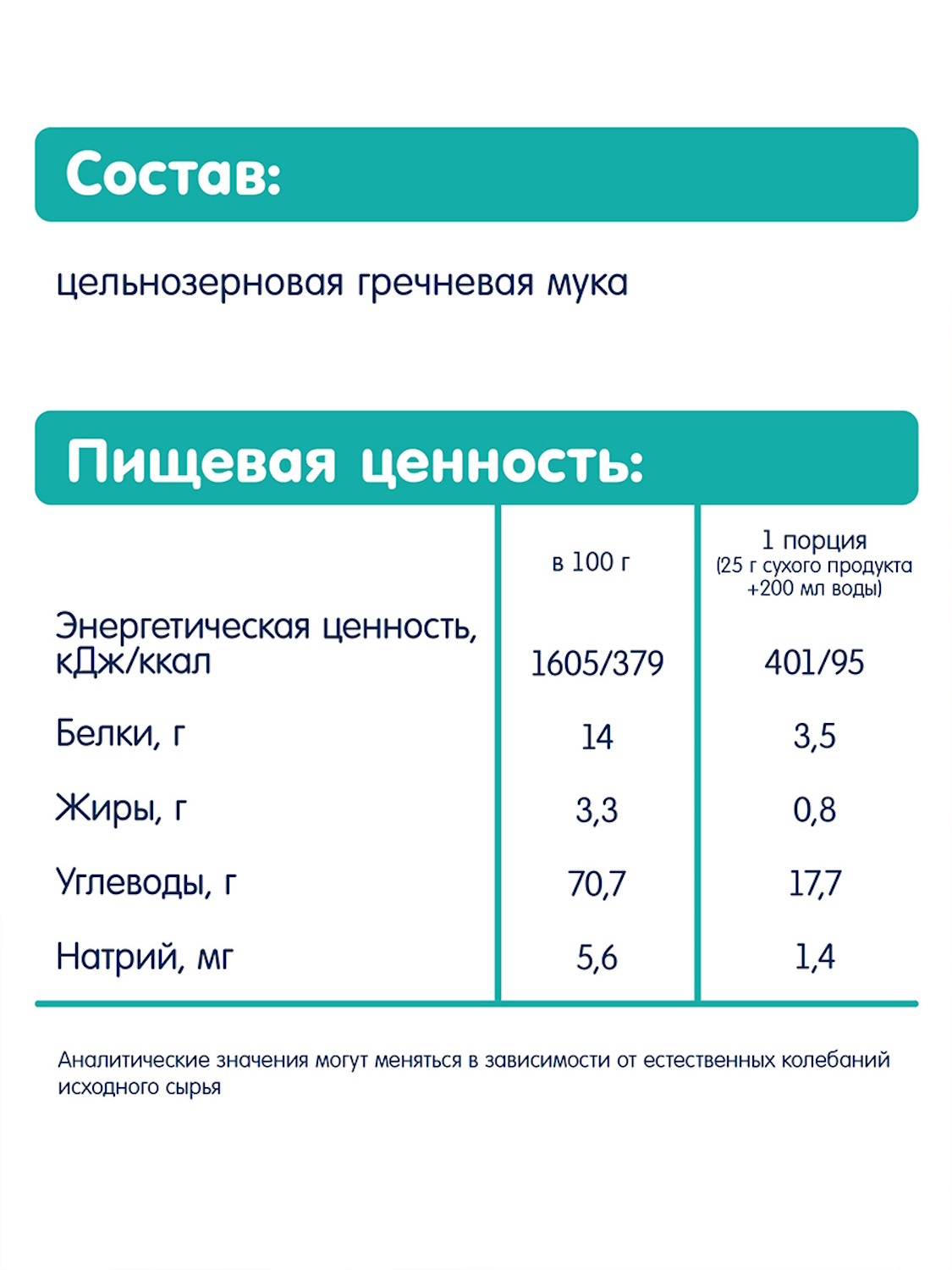 Каша Fleur Alpine безмолочная гречневая гипоаллергенная 175г с 4мес - фото 5