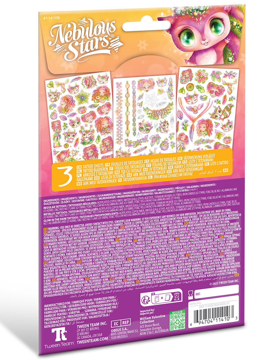 Временные татуировки Nebulous Stars - фото 7