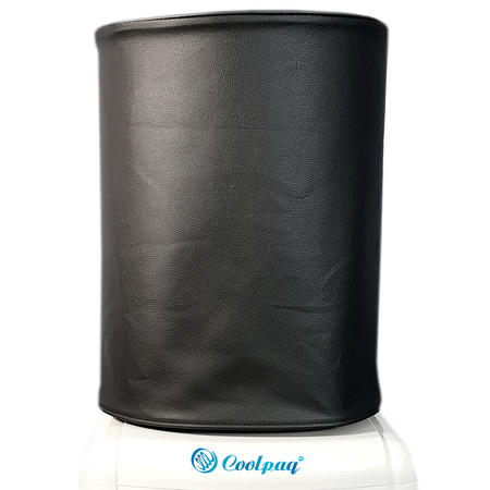 Чехол на бутыль 19л Coolpaq Leather Black