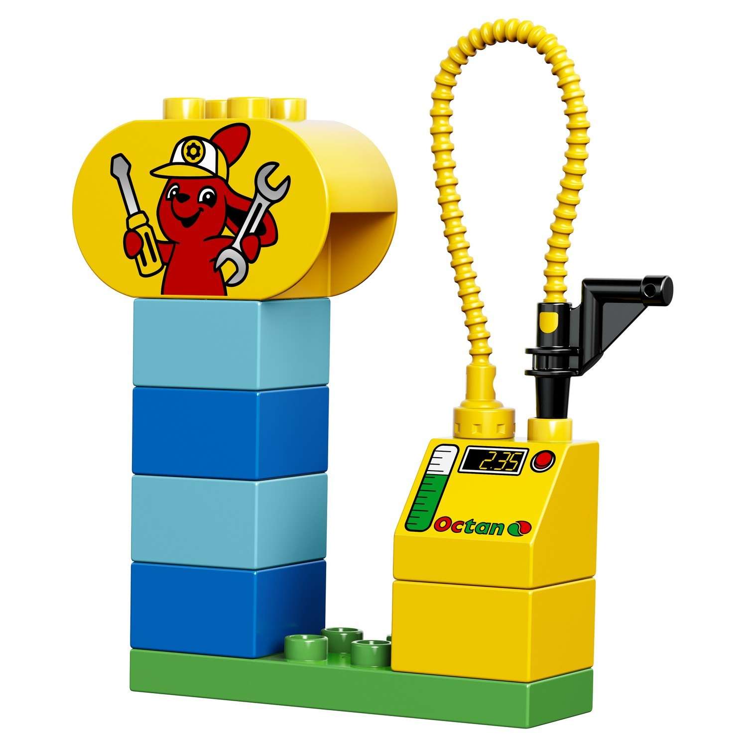 Конструктор LEGO DUPLO Буксировщик блочный - фото 12