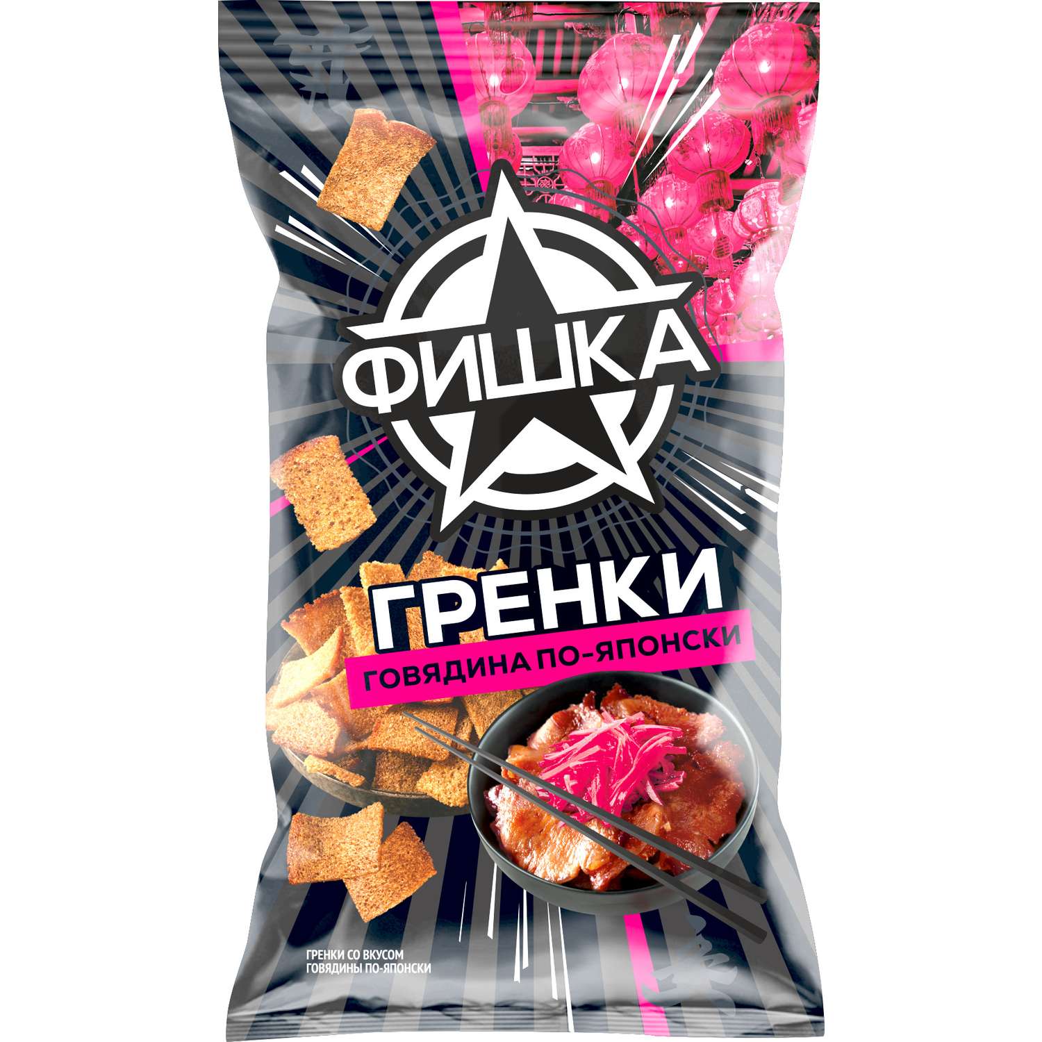 Сухарики Фишка Говядина по-японски 120 г - фото 1