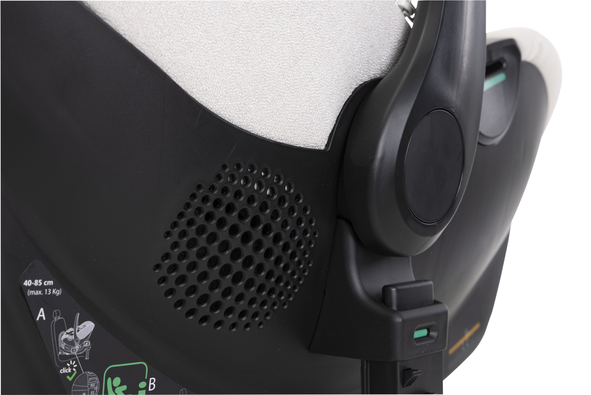 Автокресло Chicco 0 (0 -13 кг) бежевый - фото 16