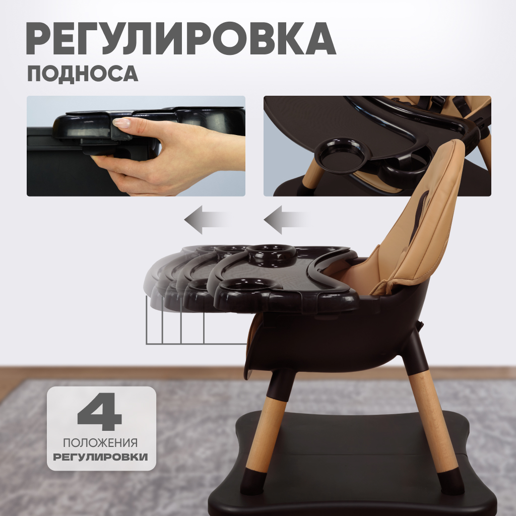 Стульчик для кормления Solmax трансформер - фото 8