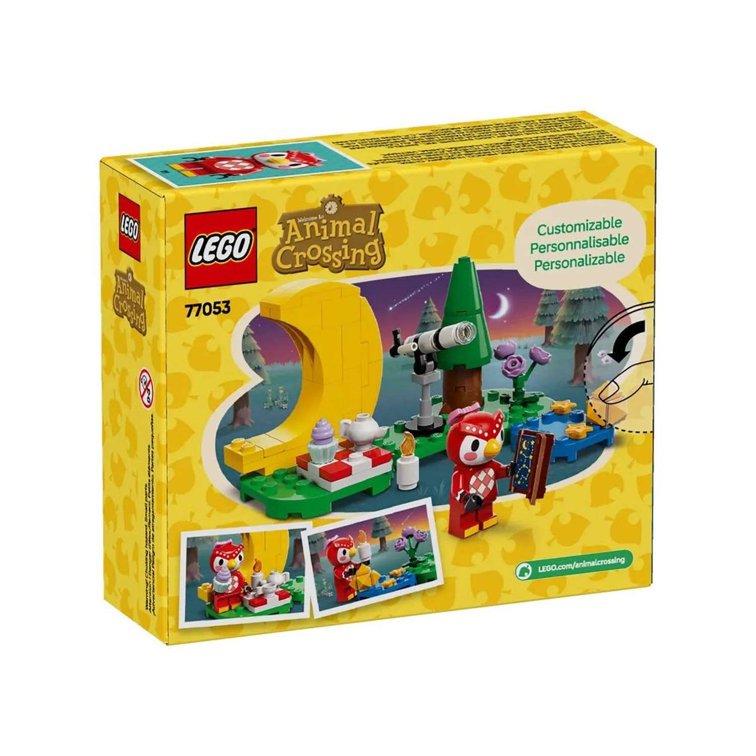 Конструктор LEGO Animal Crossing Наблюдение за звездами 78 дет. - фото 6