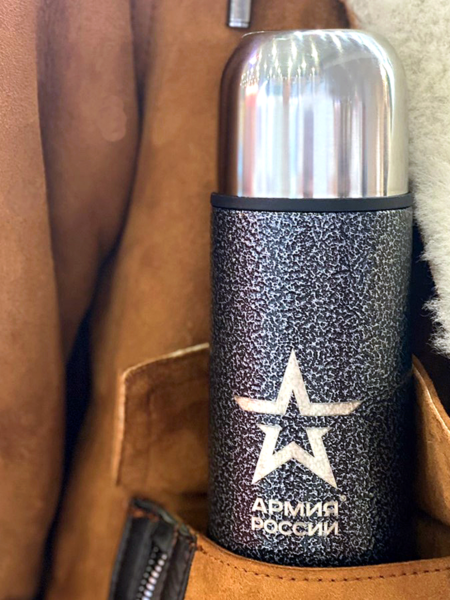 Термос THERMOS Армия России Гильза 0.5 л - фото 6