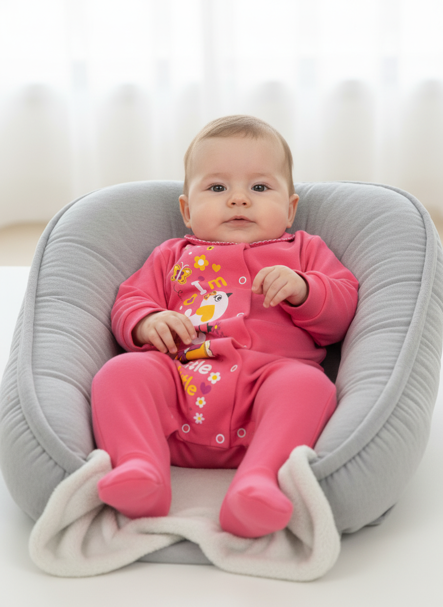 Комбинезон Утенок 260п фуксия зайка - фото 1