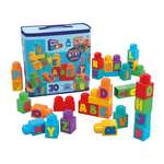Конструктор Mega Bloks Первостроители мягкий 30 дет.