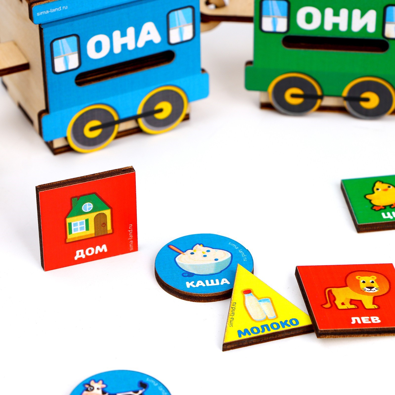 Игрушка Лесная мастерская сортер Умный паровозик - фото 5