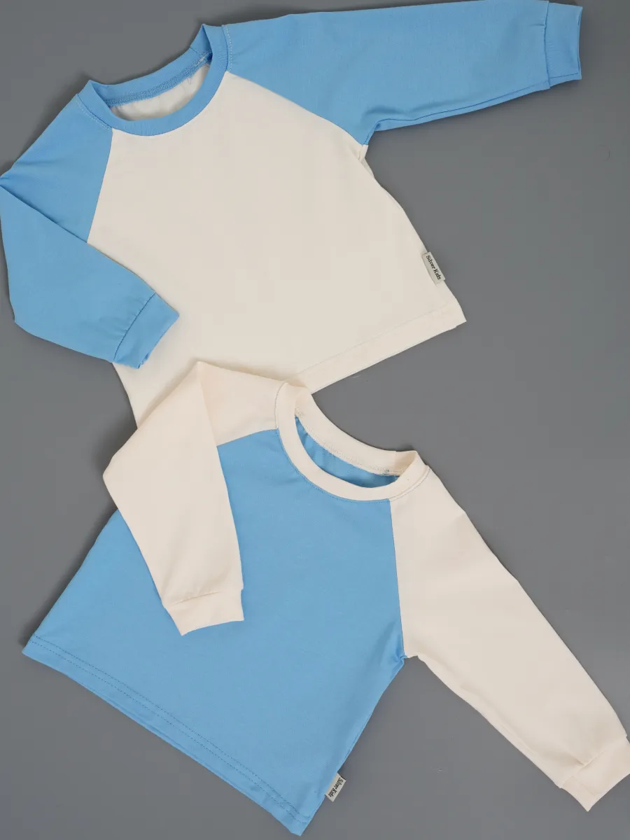 Лонгслив 2 шт Супер Пупс лонг/2шт/рукав/голубой - фото 14