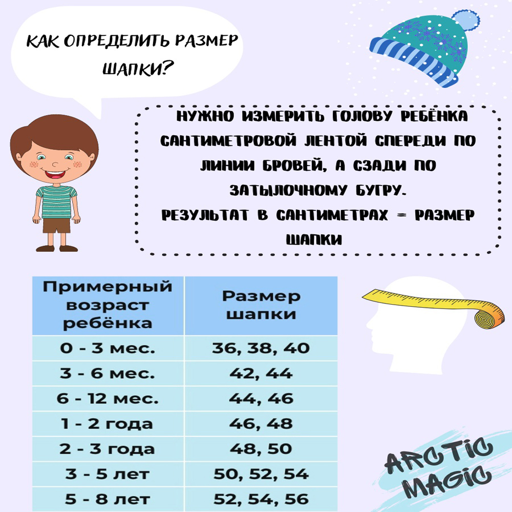 Шапка ARCTICMAGIC ЗМ-612синий - фото 6