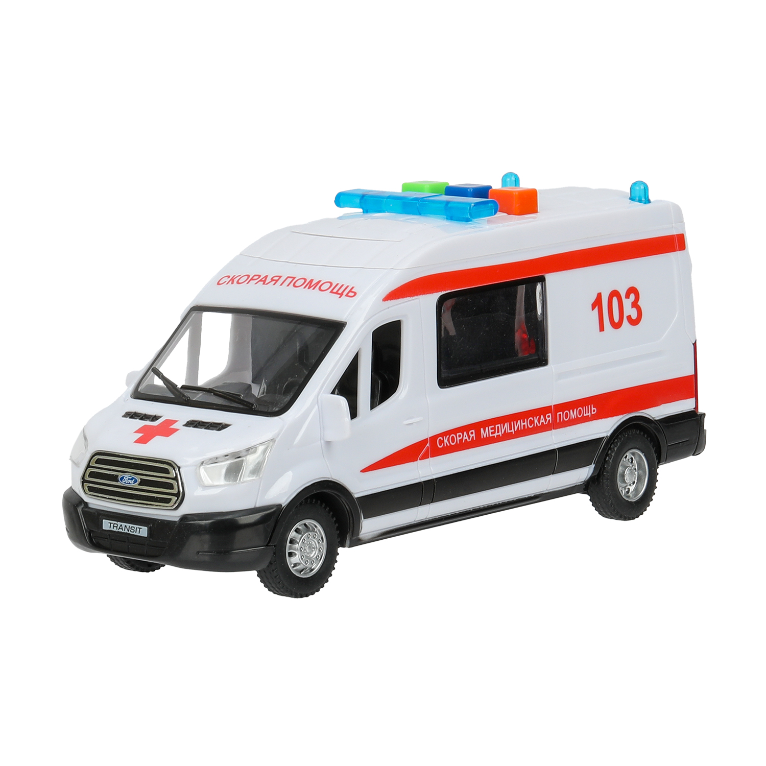 Скорая помощь Технопарк Ford Скорая белый 392324 - фото 2