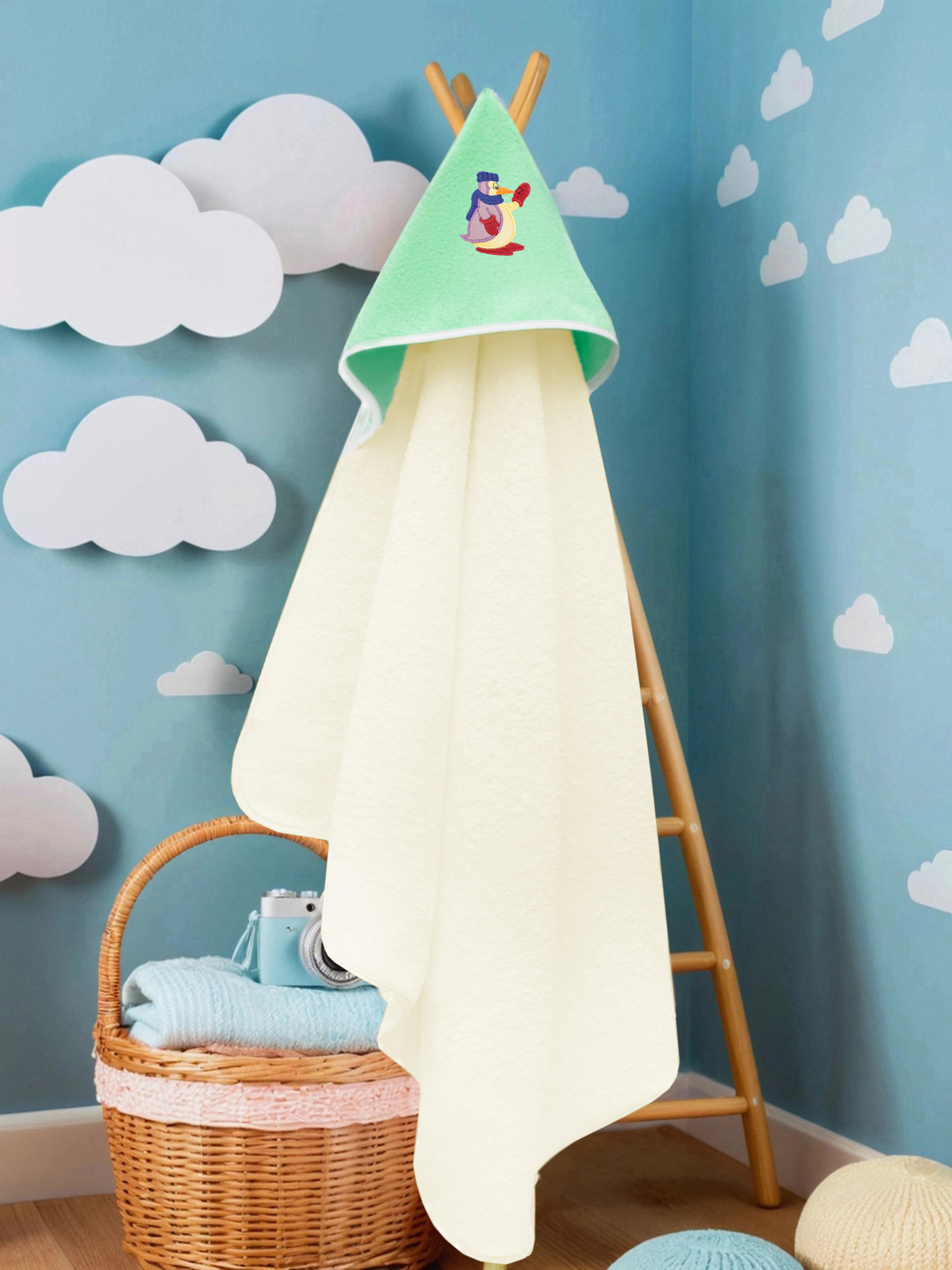 Полотенце уголок Wellness Малыш-00/53_П 80 x 100 см 1 шт. - фото 1