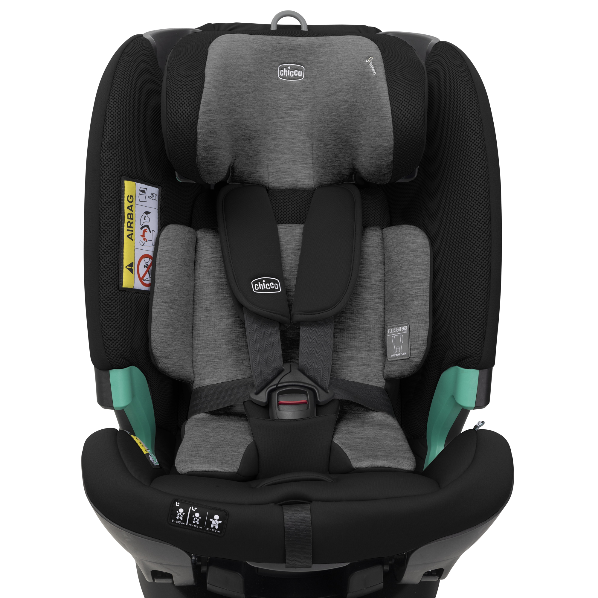 Автокресло Chicco FULLSEAT 360 Группа 0/1/2/3 0+/1/2/3 (0-36 кг) черный - фото 2