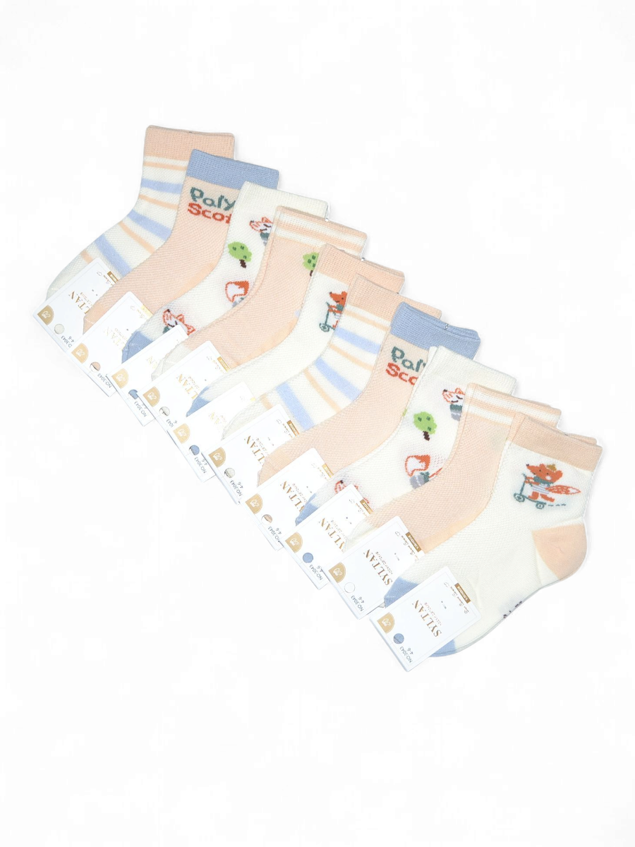 Носки 10 пар Child Socks 3043-2 - фото 1